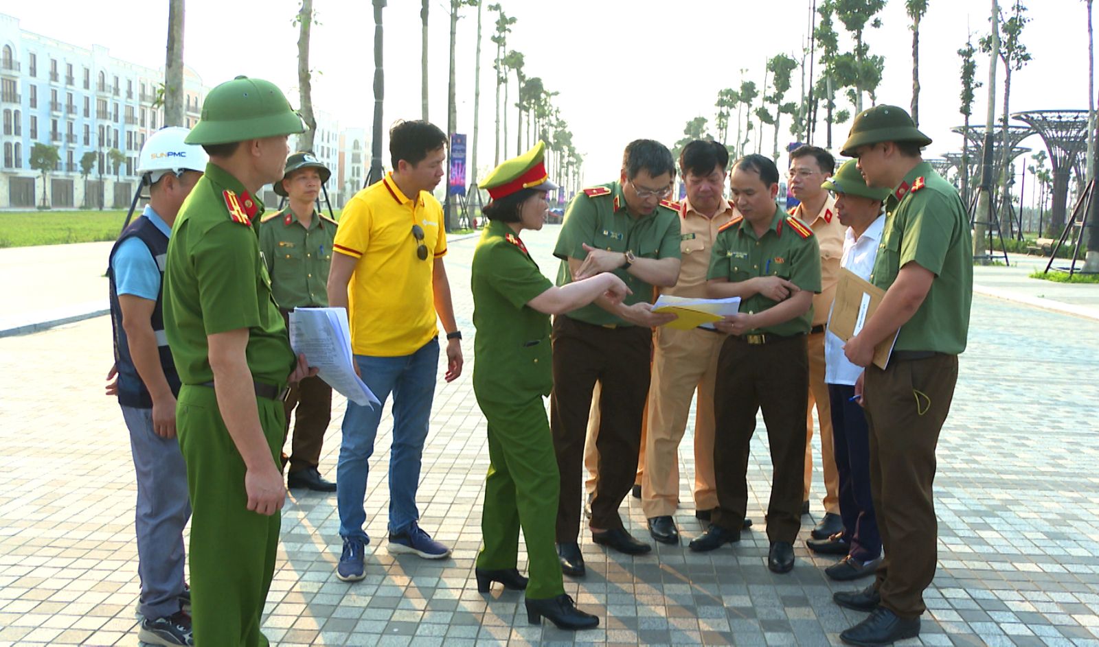 Thanh Hóa: Giám đốc công an tỉnh Thanh Hóa kiểm tra phương án đảm bảo ANTT tại thành phố Sầm Sơn